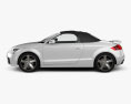Audi TT RS Roadster with HQ interior 2013 3d model side view