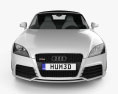 Audi TT RS Roadster with HQ interior 2013 3d model front view