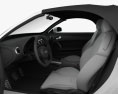 Audi TT RS Roadster with HQ interior 2013 3d model seats