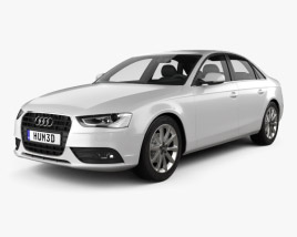 Audi A4 sedan 2016 3D model