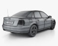 Audi A4 sedan 2001 3d model
