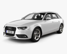 Audi A4 Avant 2016 3D модель