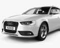 Audi A4 Avant 2016 3D模型
