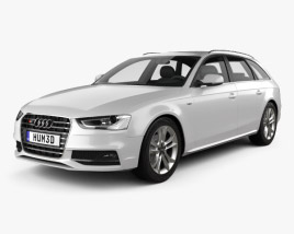 Audi S4 Avant 2016 3D model