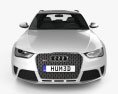 Audi RS4 Avant 2016 3Dモデル front view