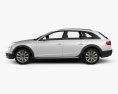 Audi A4 Allroad 2016 3d model side view