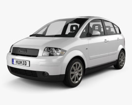 Audi A2 2005 3D model