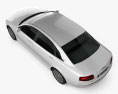 Audi A8 2009 3Dモデル top view