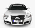 Audi A8 2009 3Dモデル front view