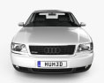 Audi A8 (D2) 2002 3d model front view