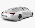 Audi RSQ 2004 3D模型 后视图