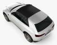 Audi Crosslane Coupe 2014 Modèle 3d vue du dessus