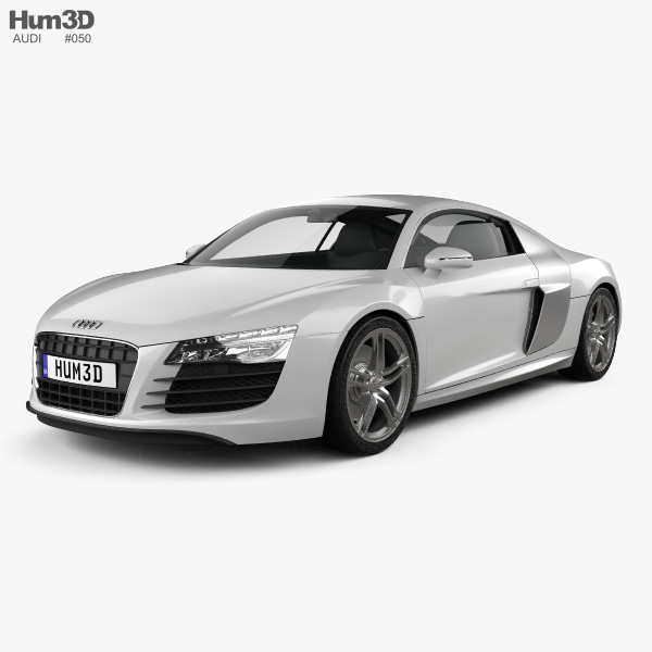 Audi R8 Coupe 2015 3Dモデル