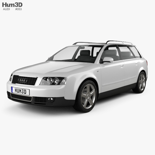 Audi A4 (B6) avant 2005 3D model