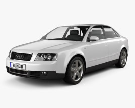 Audi A4 (B6) 세단 2005 3D 모델 
