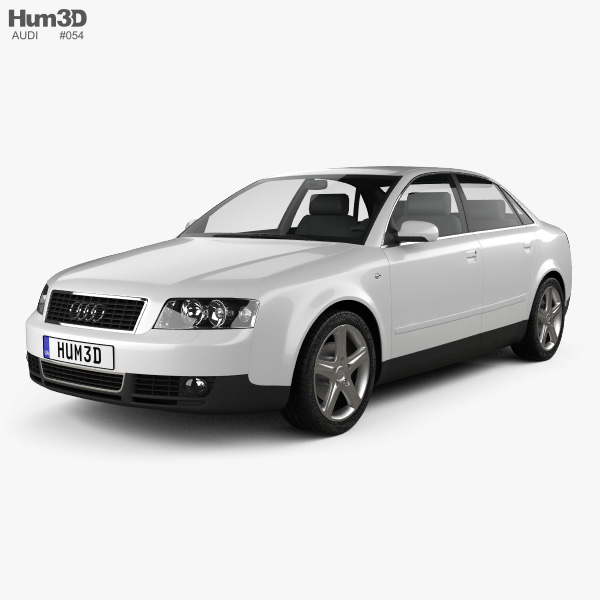 Audi A4 (B6) 轿车 2002 3D模型