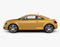 Audi TT Coupe (8N) 2006 3D 모델  side view