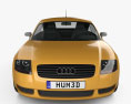 Audi TT Coupe (8N) 2006 3D模型 正面图