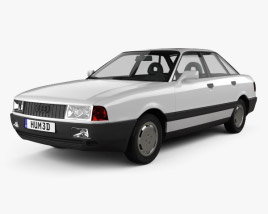 Audi 80 (B3) 1991 3D model
