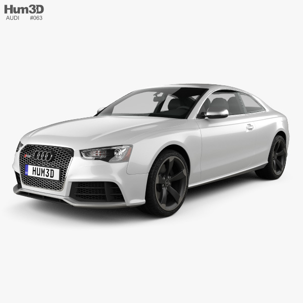 Audi RS5 coupe 2014 3D模型