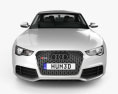 Audi RS5 cupé 2014 Modelo 3D vista frontal