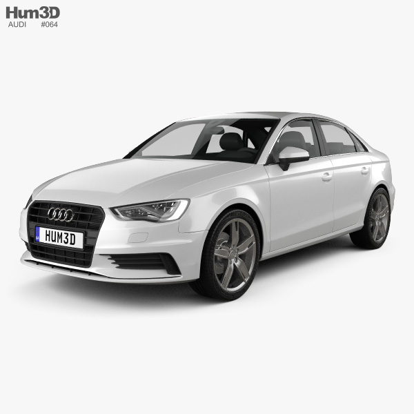 Audi A3 sedan 2016 3D-Modell