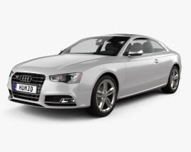 3D model of Audi S5 coupe 2015
