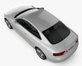 Audi S5 coupe 2015 3D模型 顶视图