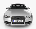 Audi S5 クーペ 2015 3Dモデル front view