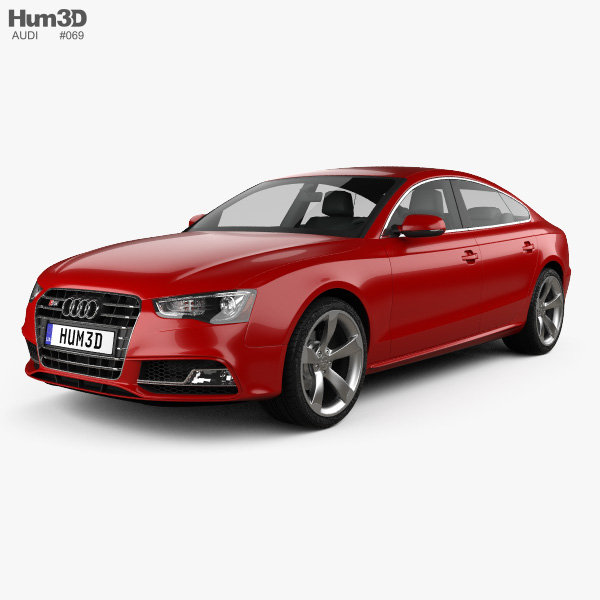 Audi S5 sportback 2015 3D-Modell