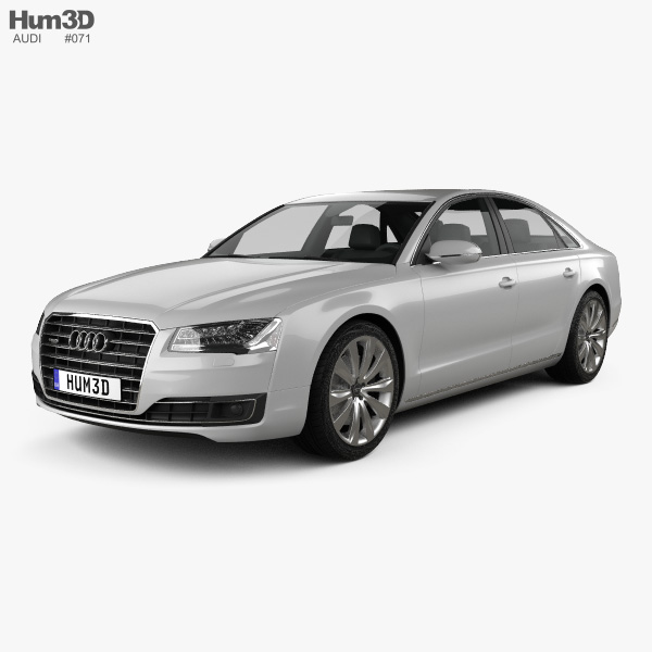 Audi A8 (D4) 2016 3D model