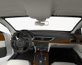 Audi A7 Sportback with HQ interior 2014 3d model dashboard