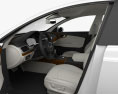 Audi A7 Sportback con interni 2011 Modello 3D seats