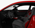 Audi RS5 coupe with HQ interior 2014 3d model seats