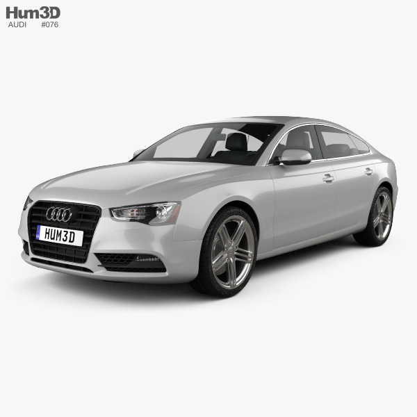 Audi A5 (8TA) sportback 2014 3D model