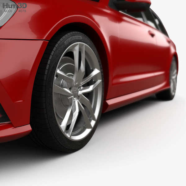 Audi RS6 (C7) avant 2014 3D model - Vehicles on Hum3D