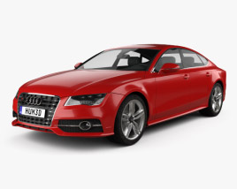 Audi S7 (4G) sportback 2015 3D model