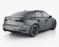 Audi A3 S line 세단 2016 3D 모델 