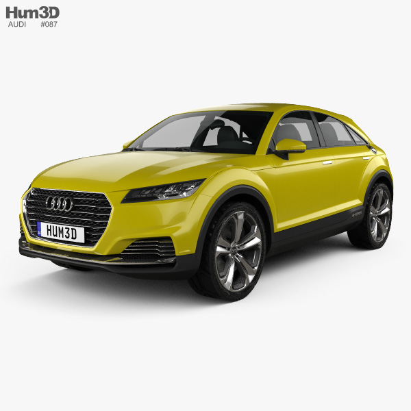 Audi TT offroad 2017 3D model
