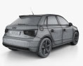 Audi A1 sportback 2015 3D модель