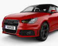 Audi A1 sportback 2015 3D模型