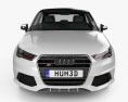 Audi S1 3 puertas 2014 Modelo 3D vista frontal