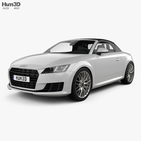 Audi TT (8S) ロードスター 2014 3Dモデル