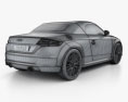 Audi TT (8S) 로드스터 2017 3D 모델 