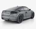Audi TT (8S) coupe 2017 3d model
