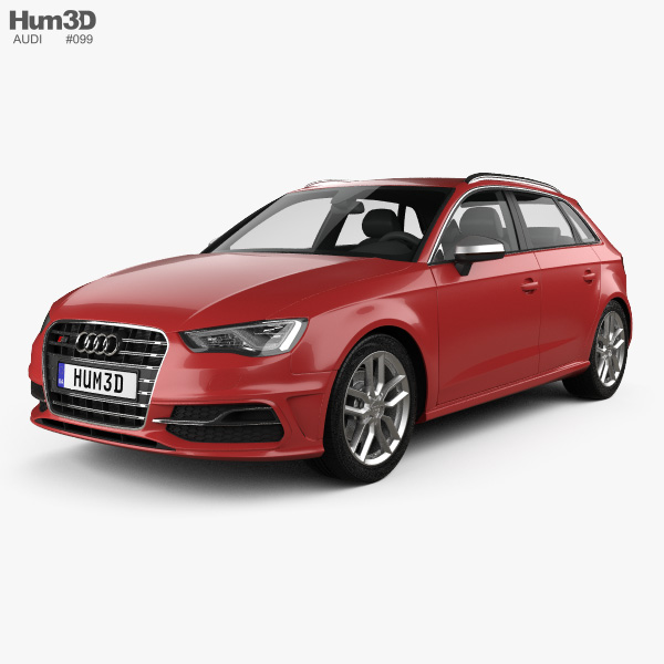Audi S3 Sportback 2016 3D model