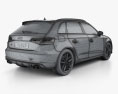 Audi S3 Sportback 2016 3D 모델 
