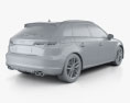Audi S3 Sportback 2016 3D модель