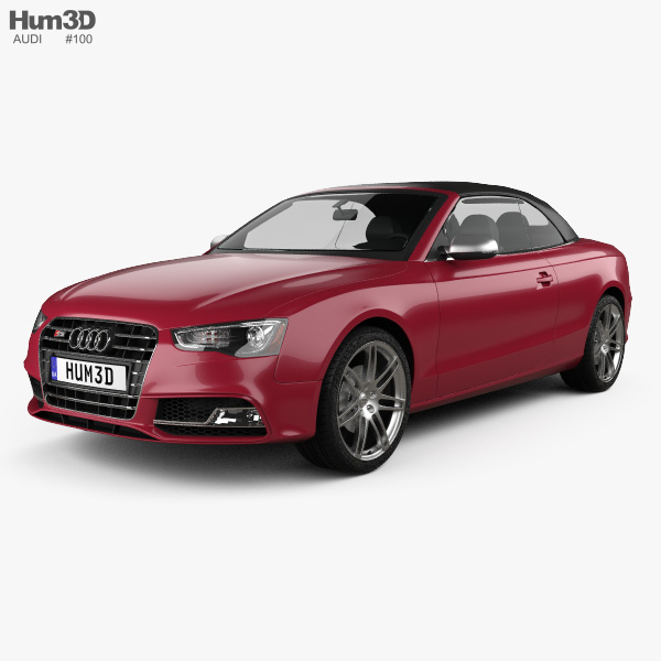 Audi S5 カブリオレ 2015 3Dモデル