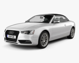 Audi A5 cabriolet 2015 3D-Modell